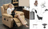 Universal Lift Chair or Power Recliner AC/DC Switching Power Supply Transformer Compatible with All Recliners 29V 2A Adapter for Lift Chair or Power Recliner(US Plug & Motor Cable Included)