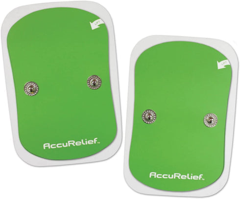 AccuRelief Wireless TENS Electrotherapy Pain Relief System Supply Kit (Packaging May Vary), Works with AccuRelief Wireless Remote Control TENS Device (ACRL-9000), 2 Pair (Pack of 1)