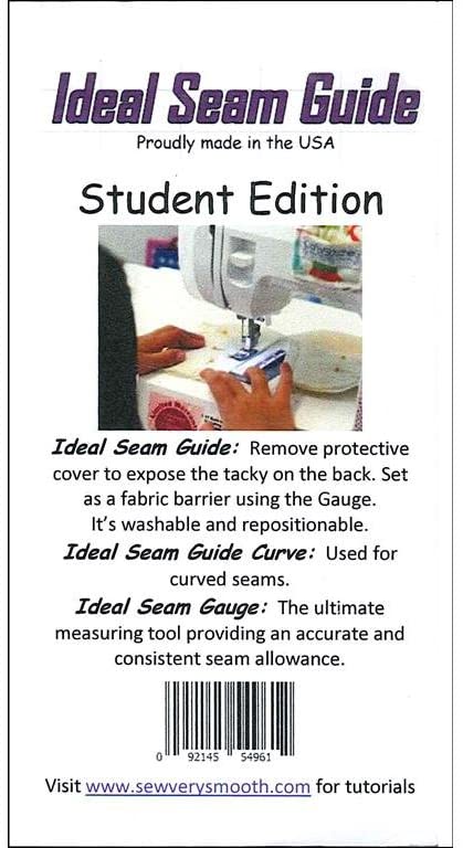 Sew Very Smooth Seam Guide Kit Student Edition