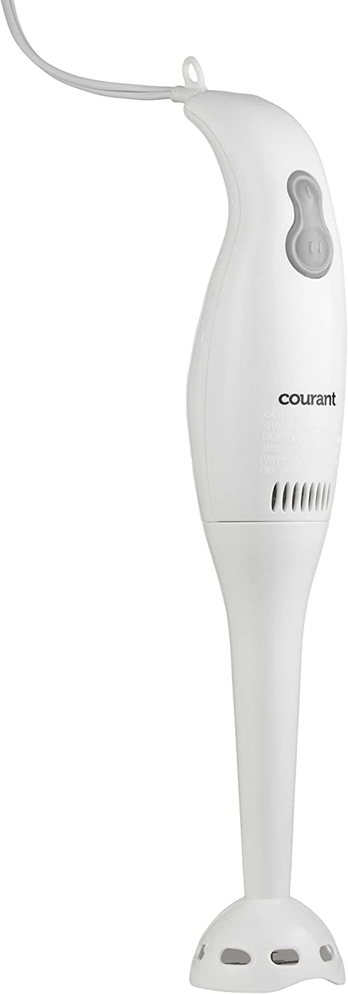 Courant CHB-2001 Hand Blender with 200W Power Immersion Blender, White