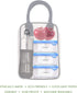 Insulated Lunch Bag for Men, Canvas Lunch Box for Women & Kids
