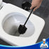 MR.SIGA Toilet Brush with Holder, Pack of 3, Black