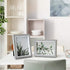 Afuly 4x6 Picture Frames Grey Wood Texture 4 by 6 Photo Frames Ready to Hang Stand Tabletop Desk Display Modern Gray for Home, Set of 2 Unique Gifts for family
