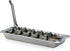 RSVP International Endurance® Vintage Inspired Ice Cube Tray, 11" | Retro Design for Bars & Kitchens | Levers Remove Cubes | Heavy Duty Stainless Steel | Dishwasher Safe
