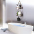 Minggoo Shower Caddy Organizer, Mounting Over Shower Head Or Door, Extra Wide Space for Shampoo, Conditioner, and Soap with Hooks for Razors and More,10.5" x 4.5" x 22.4", Bronze