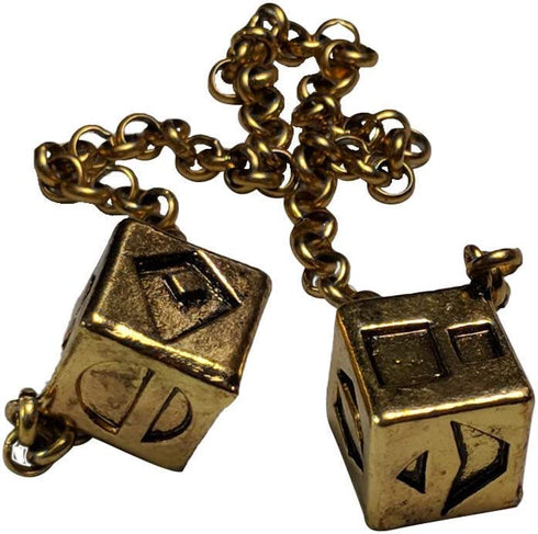 Antiqued Weathered Metal Han Solo Smuggler's Dice with box