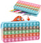 Pop Fingertip Bag, Girl Coin Purse, Mobile Phone Bag, Novelty Bag, Irritable Portable zipper Pouch (Macaron-1)
