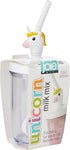 MSC International 16162 Joie Unicorn Milk Mix with Lid Pump and Drinking Straw, 10-Ounce Capacity, Unicron Cup, White