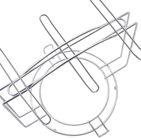 MyLifeUNIT Coffee Cup Holder, Stainless Steel Coffee Cup Rack Stand for Counter, 6 Hooks