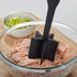 Meat Chopper, 5 Curve Blades Ground Beef Masher, Heat Resistant Mesher and Smasher for Hamburger Meat, Ground Beef, Ground Turkey and More, Hamburger Chopper Tool and Meat Fork, Non Stick Mix Chopper
