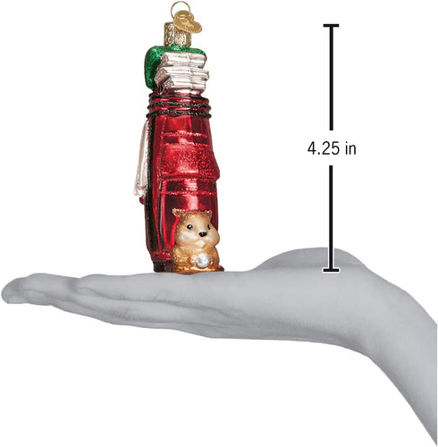 Old World Christmas Golf Bag Ornaments