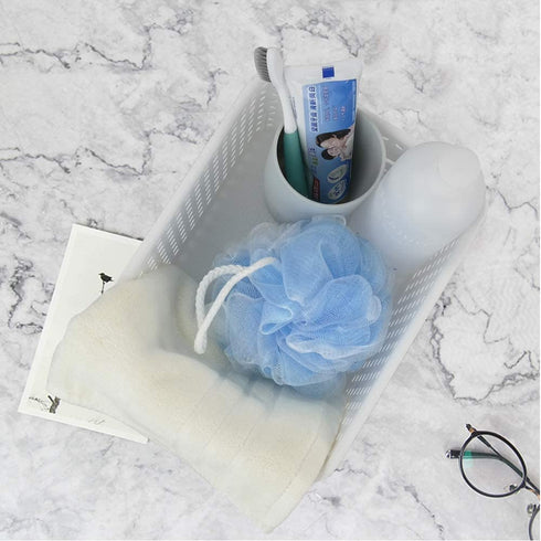 Tstorage Plastic Small Storage Baskets for Kitchen, Bathroom, Office, 6 Packs
