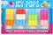 OOLY, ICY Pops Fruit-Scented Puzzle Erasers, School Supplies for Kids - Set of 4