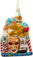 Kurt S. Adler Kurt Adler 5-Inch Venice Cityscape Glass Ornament