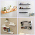 SpzcdZa 4pcs 6-2/5" Floating Shelf Invisible Support Bracket,Hidden Shelf Support Brackets Hardened Concealed Floating Shelf Blind Wall Shelf Floating Shelf Metal Brackets