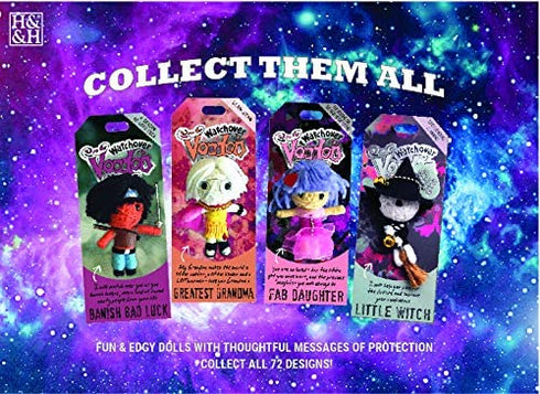 Watchover Voodoo - String Voodoo Doll Keychain – Novelty Voodoo Doll for Bag, Luggage or Car Mirror - Bestest Friend Voodoo Keychain, 5 inches