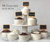 M. Gastro Kitchens, 6 Piece Set, 4 Ounce œWest Loop? Round Ramekins, Creme Brulee, Souffle, Custards (4 Ounce, White)