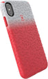 Speck Products CandyShell Fit iPhone Xs Max Case, Dolphin Grey Ombre Mercury Red/Mercury Red