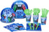 Video Game Party Tableware Set - Gaming Theme Party Supplies for Kids Includes Plates Napkins Cups Knives Forks Spoons Serves 16 Guests