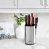 Universal Knife Block, Stainless Steel Knife Holder, Knife Organizer, Modern Rectangular Design, 8.5? by 5?(knives not included)