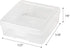 IRIS USA Small Modular Supply Case, 10 Pack, Clear 585170