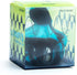 ZCO Portable Silicone Glass Container Jar - Mini Cute Octopus Shape -Glass Jar Insert 10ml - (4 Colors) (Blue)