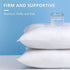 Throw Pillow Inserts - 16 x 16 Inches Decorative Pillows Inserts Set of 2, Premium Hypoallergenic Couch Pillows, Throw Pillows for Couch Bed Sofa - White