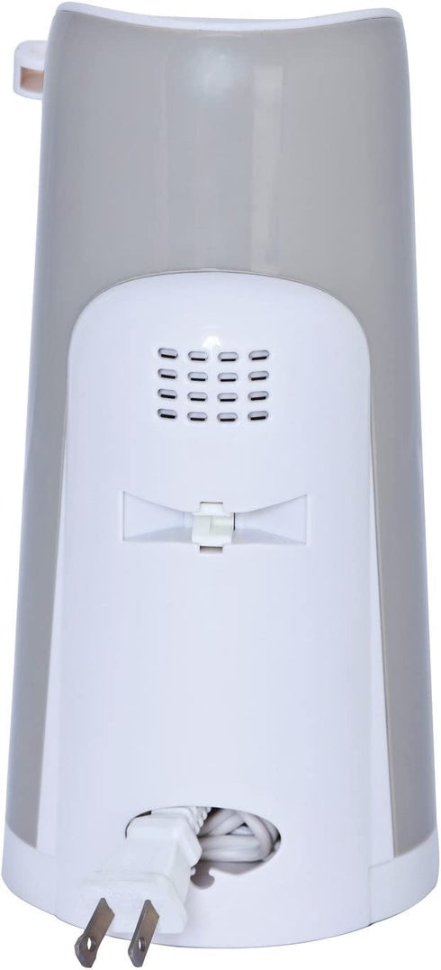 Brentwood J-30W Tall Electric Can Opener with Knife Sharpener & Bottle Opener, White