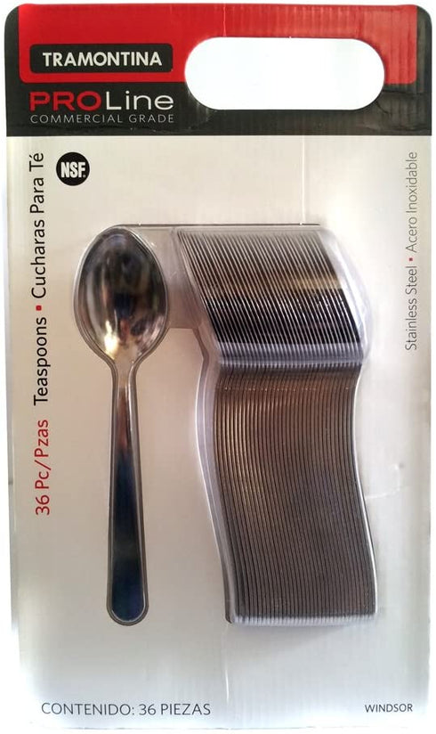 Tramontina Pro Line 36 Teaspoons Commercial Grade Stainless Steel (1, A)