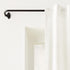 Amazon Basics Room Darkening Blackout Curtain Rod - 28" to 48", Black