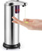 Embryant Soap Dispenser, Touchless Automatic Soap Dispenser Waterproof Base Stainless Steel Infrared Sensor, Adjustable Hands-Free Dish Soap Dispenser Suitable for Bathroom Kitchen Hotel Restaurant