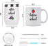 Teacher Gift, Before School After School Teacher Coffee Mug and Wine Tumbler Set, Thank You Appreciation Gift for Teacher Professor Teaching Assistant, 12 Oz Stainless Steel Tumbler 11 Oz Coffee Mug