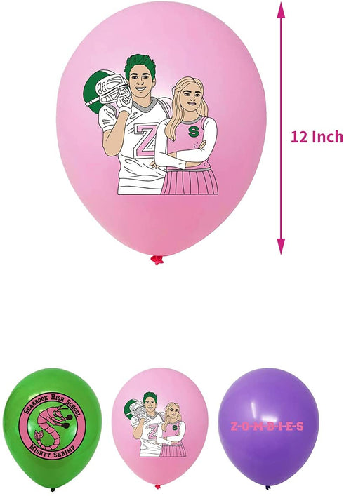 Zombies Birthday Party Supplies Zombies Birthday Decorations Set Include Zombies Banner Cake Toppers Cupcake Toppers Balloons