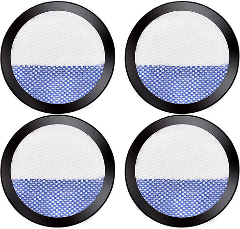 NEC180 NEC185 NEC186 NEC190 Filters, Kaulolado 4 Pack Washable Replacement vacuum Filter Compatible with Eureka RapidClean Pro Stick NEC180 NEC185 NEC186 NEC190 Vacuum Cleaner