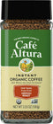 Cafe Altura Freeze Dried Instant Organic Coffee, Pack Of 2, Original, 7.06 Oz