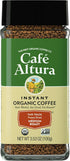 Cafe Altura Freeze Dried Instant Organic Coffee, Pack Of 2, Original, 7.06 Oz