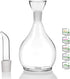 HAIZEEN 18ounce/ 550 ml Olive Oil Dispenser Oil Bottle Glass with No Drip Bottle Spout