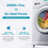 AIDEA Microfiber Cleaning Cloths-50PK, All-Purpose Softer Highly Absorbent, Lint Free - Streak Free Wash Cloth for House, Kitchen, Car, Window, Gifts(12in.x 12in.)