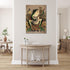 IXMAH Banjo Frog Art Poster Canvas Painting Creativity Poster and Print Wall Art Picture for Living Room Home Decoration (Frog,16x24inch Unframed)