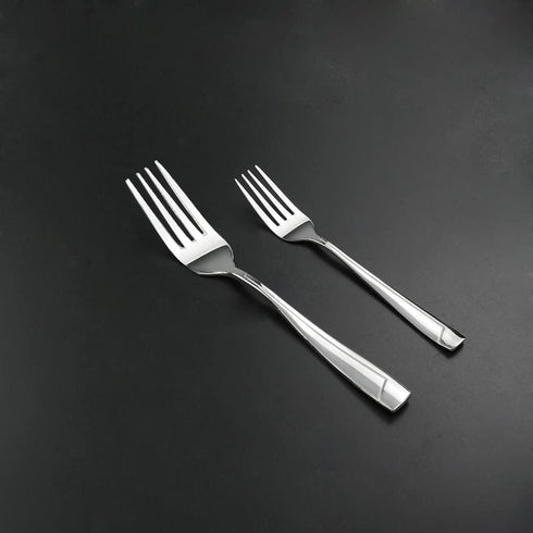 Cand 16-Piece Stainless Steel Dinner Forks, 8 Inch