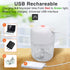 FUHUIM Mini Electric Garlic Chopper, Fits for Cutter Vegetables/Meat Grinder/Garlic Chooper/Fruits Masher/Salad Grinder, Great Kitchen Blender Gadgets(250ML)