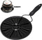 KOBSAINF Iron Heat Diffuser Plate,Gas Stove Glass Cooktop Converter,Flame Guard Reduction Radiator,Evenly Conduction Cooker Heat Diffuser Plate for Coffee Milk