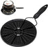 KOBSAINF Iron Heat Diffuser Plate,Gas Stove Glass Cooktop Converter,Flame Guard Reduction Radiator,Evenly Conduction Cooker Heat Diffuser Plate for Coffee Milk
