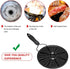 KOBSAINF Iron Heat Diffuser Plate,Gas Stove Glass Cooktop Converter,Flame Guard Reduction Radiator,Evenly Conduction Cooker Heat Diffuser Plate for Coffee Milk