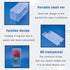 BENECREAT 20 Pack 2.7x2.7x6.3" Plastic Boxes Rectangle Plastic Party Favor Boxes for Wedding Party Treat Candy Cupcakes