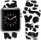 Vozehui Replacement Band Compatible with Apple Watch Cow Print 49/41/38/40/42/44/45mm Band,Cute Cow Print Silicone Sports Band for iWatch Ultra Series 8/SE2/7/SE/6/5/4/3/2/1 Boy Girl Woman Man(S/M)