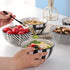 Soup Bowls Porcelain 23 OZ- Cereal Bowl 6 Inch - Deep Japanese Bowls for Serving Salad | Ramen | Noodle | Pho | Oatmeal - Microwave and Dishwasher Safe - Set of 6
