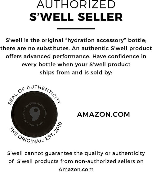 S'ip by S'well Stainless Steel Water Bottle - 15 Oz - Black Chalk - Double-Walled Vacuum-Insulated Keeps Drinks Cold for 24 Hours and Hot for 10 - with No Condensation - BPA-Free
