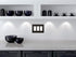 Modern Edge Decorative Wall Plate Switch Plate Outlet Cover, Durable Solid Zinc Alloy (Triple Decorator, Matte Black)