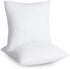Utopia Bedding Throw Pillows Insert (Pack of 2, White) - 20 x 20 Inches Bed and Couch Pillows - Indoor Decorative Pillows